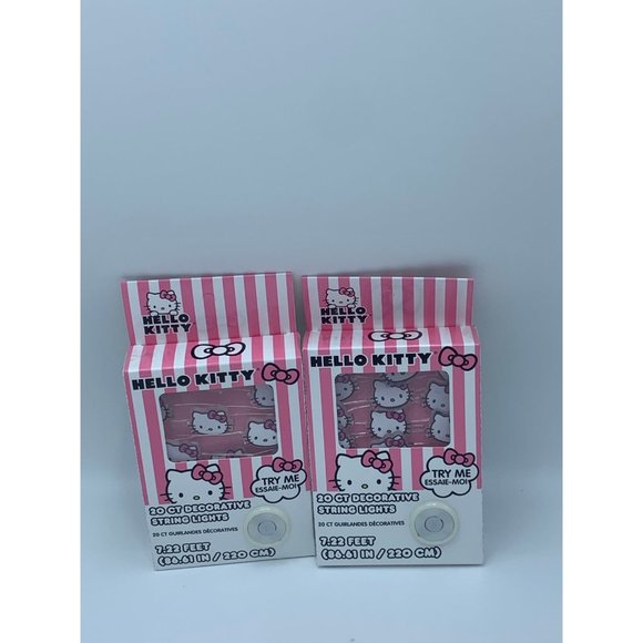 Hello Kitty Mini String Lights 2 Sets - Picture 1 of 8